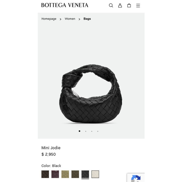 Сумочка Bottega 🤎Veneta Mini Jodie 28 см